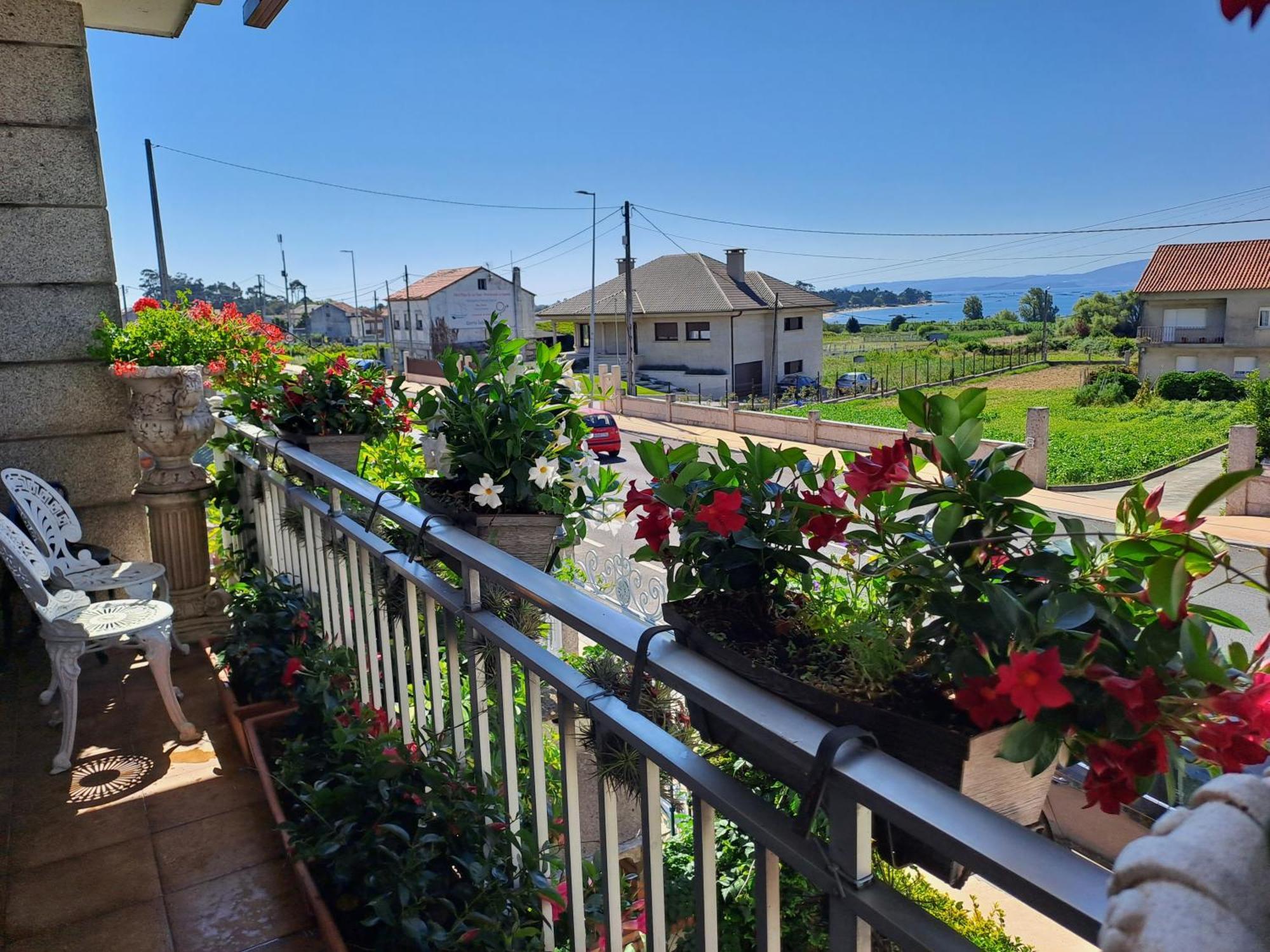 Apartamento Romero Garden C con vistas al mar Vilanova de Arousa Exterior foto